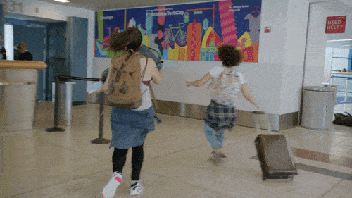 airport gate gif